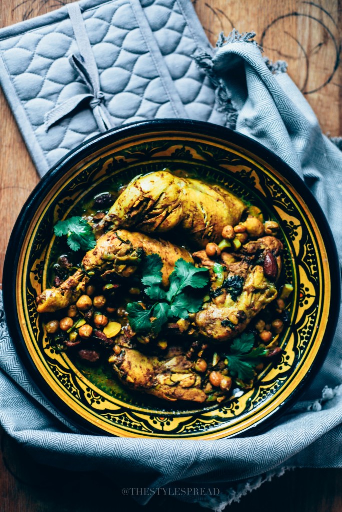 Moroccan chicken tagine