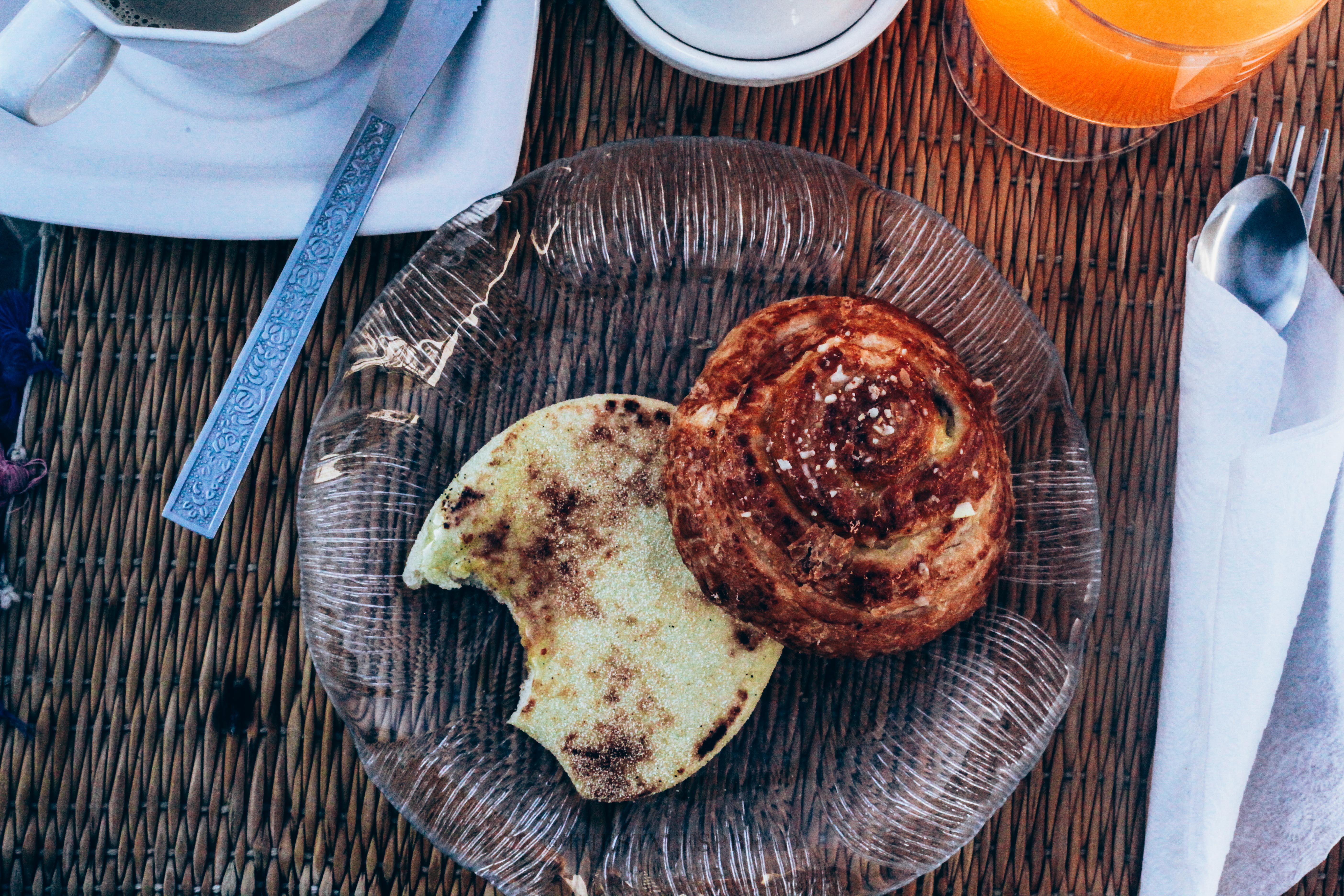 Riad Mouna breakfast