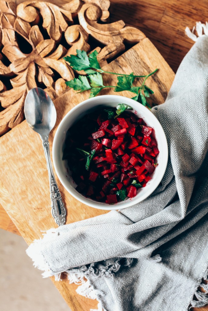 Moroccan beet salad