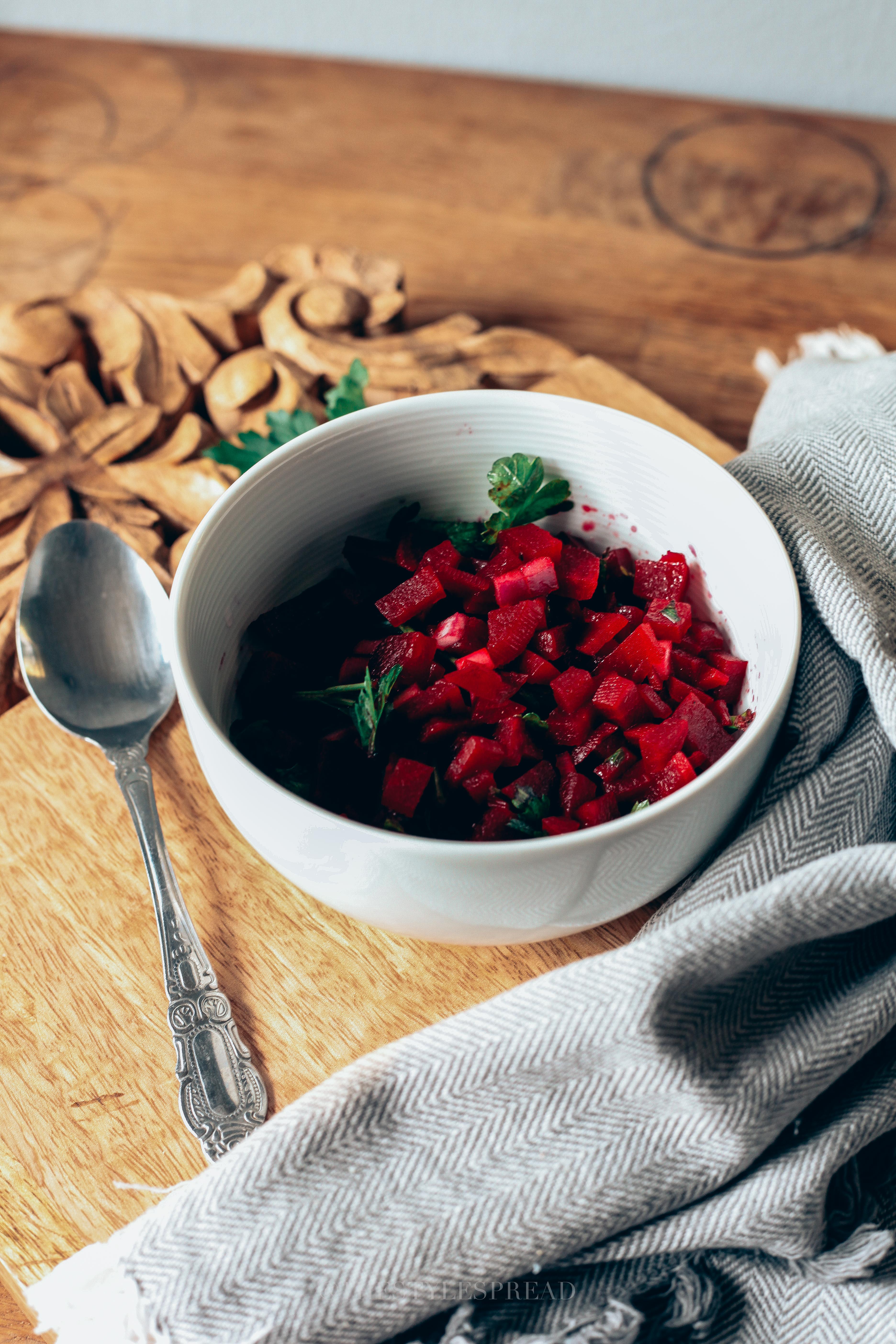 Moroccan beet salad