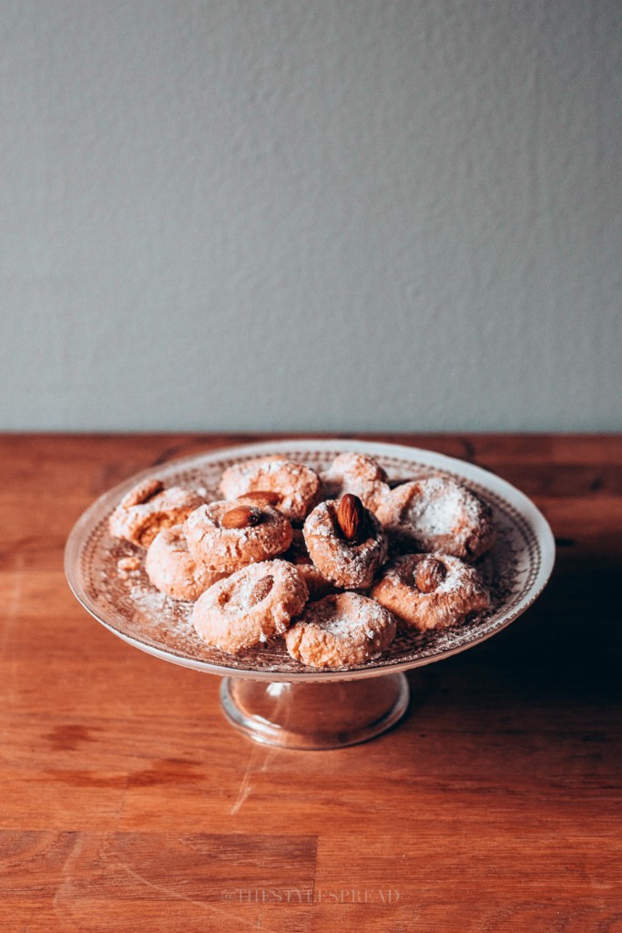 Moroccan ghoriba cookies