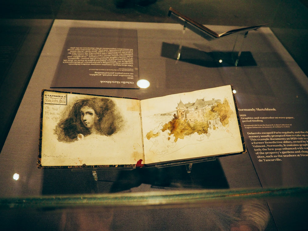 Delacroix sketchbooks