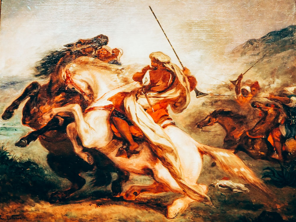 Delacroix Fantasia Marocaine