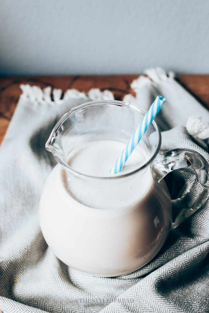 Orange Blossom Almond Milk - THE STYLE SPREAD