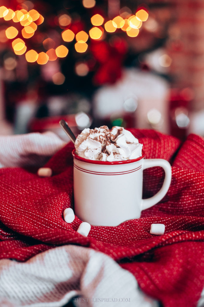 hot chocolate christmas wallpaper